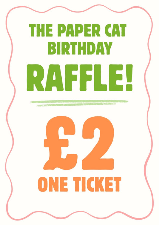 RAFFLE TICKET x 1