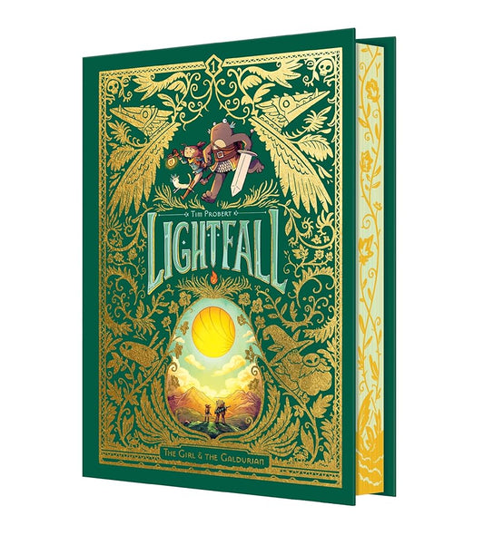 Lightfall: The Girl & the Galdurian Deluxe Edition: A Graphic Novel cover image